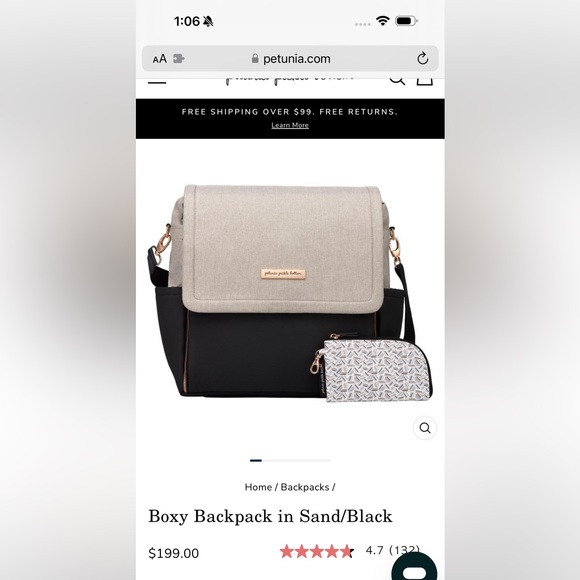 Petunia Pickle Bottom Diaper Bag